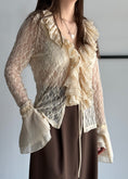 Carica l'immagine nel visualizzatore della galleria, Blusa THEVICE in pizzo