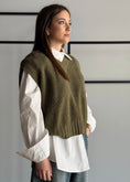 Carica l'immagine nel visualizzatore della galleria, Gilet ZAHJR in maglia militare