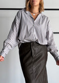 Carica l'immagine nel visualizzatore della galleria, Camicia oversize a righe - PHILIALOFT