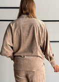 Carica l'immagine nel visualizzatore della galleria, Camicia cashà in velluto con alamari - PHILIALOFT