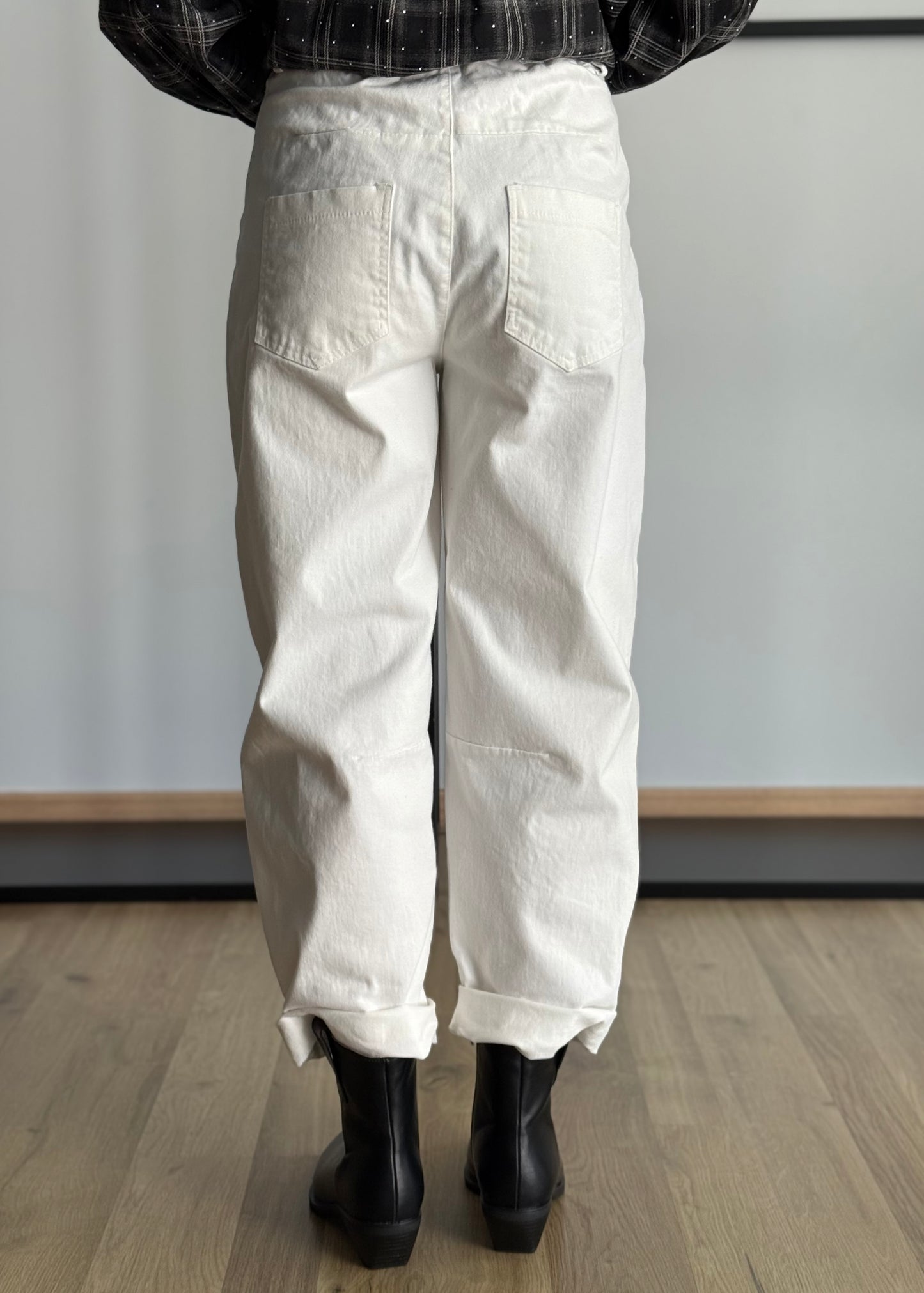 Pantalone balloon con cintura -ZAHJR