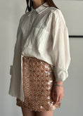 Carica l'immagine nel visualizzatore della galleria, Camicia THEVICE oversize bianca