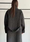 Carica l'immagine nel visualizzatore della galleria, Cappotto E-WOMAN con cintura