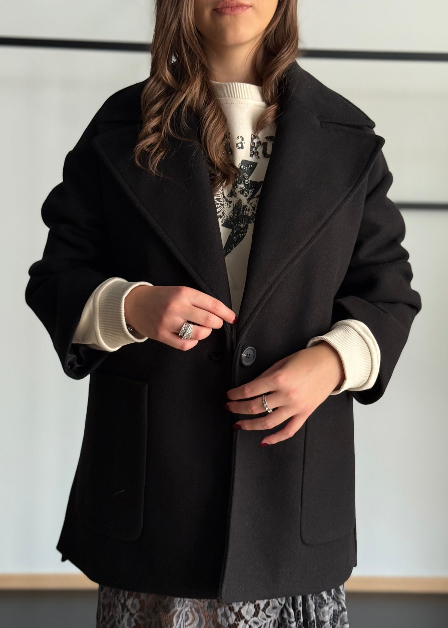 Cappotto monopetto -ZAHJR