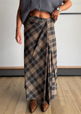 Carica l'immagine nel visualizzatore della galleria, Gonna lunga tartan - PHILIALOFT