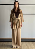 Carica l'immagine nel visualizzatore della galleria, Kimono KONTATTO in lurex oro