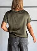 Carica l'immagine nel visualizzatore della galleria, T-shirt militare in satin - ZAHJR