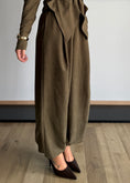 Carica l'immagine nel visualizzatore della galleria, Pantalone balloon militare effetto suede - PHILIALOFT