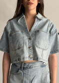 Carica l'immagine nel visualizzatore della galleria, Coordinato denim