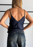 Carica l'immagine nel visualizzatore della galleria, Top lingerie blu con pizzo - ZAHJR