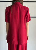 Carica l'immagine nel visualizzatore della galleria, Blazer monopetto ZAHJR con foulard