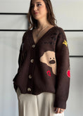 Carica l'immagine nel visualizzatore della galleria, Cardigan KONTATTO con ricami cartoon