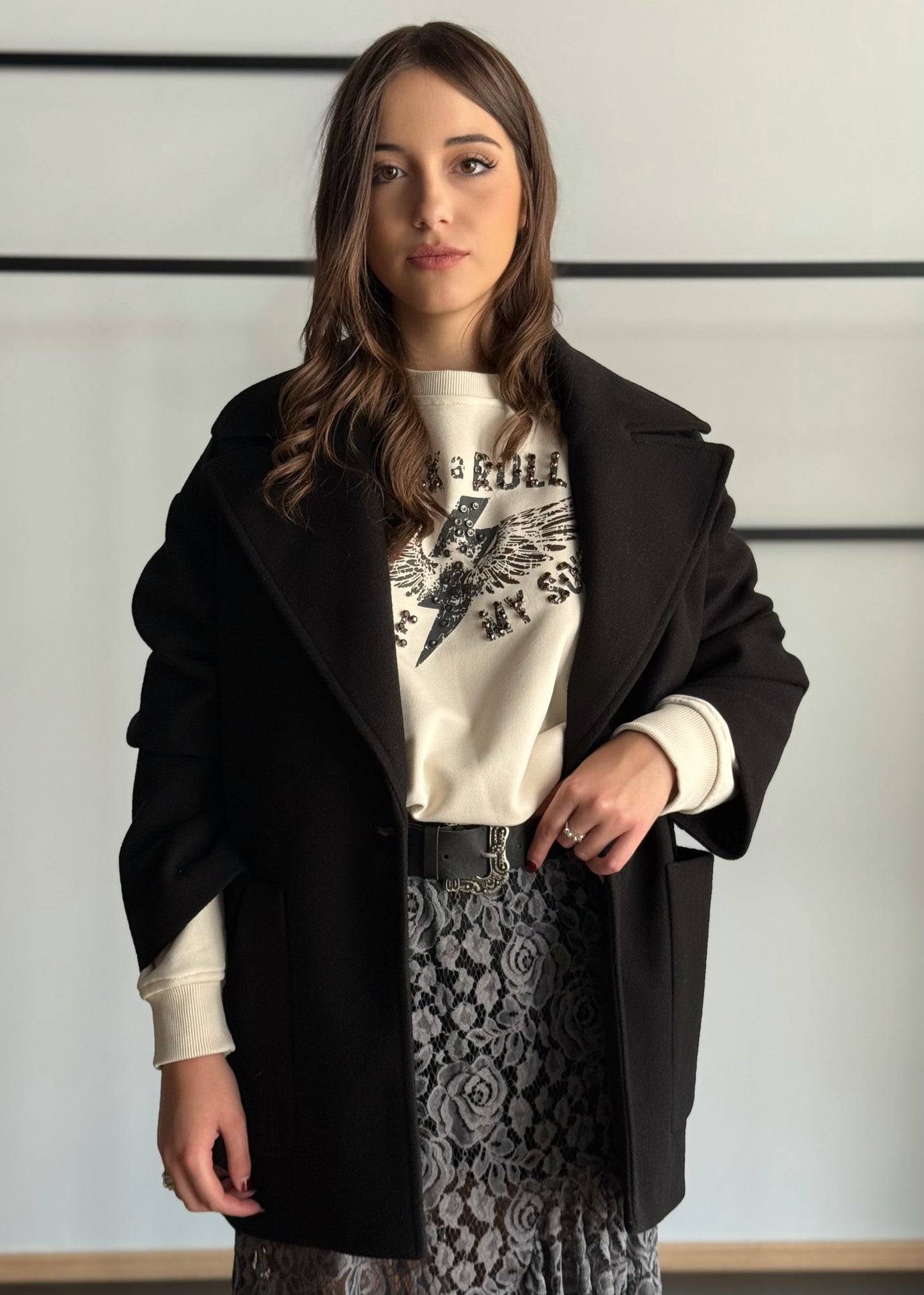 Cappotto monopetto -ZAHJR