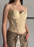 Carica l'immagine nel visualizzatore della galleria, Corsetto bustier THEVICE in pizzo