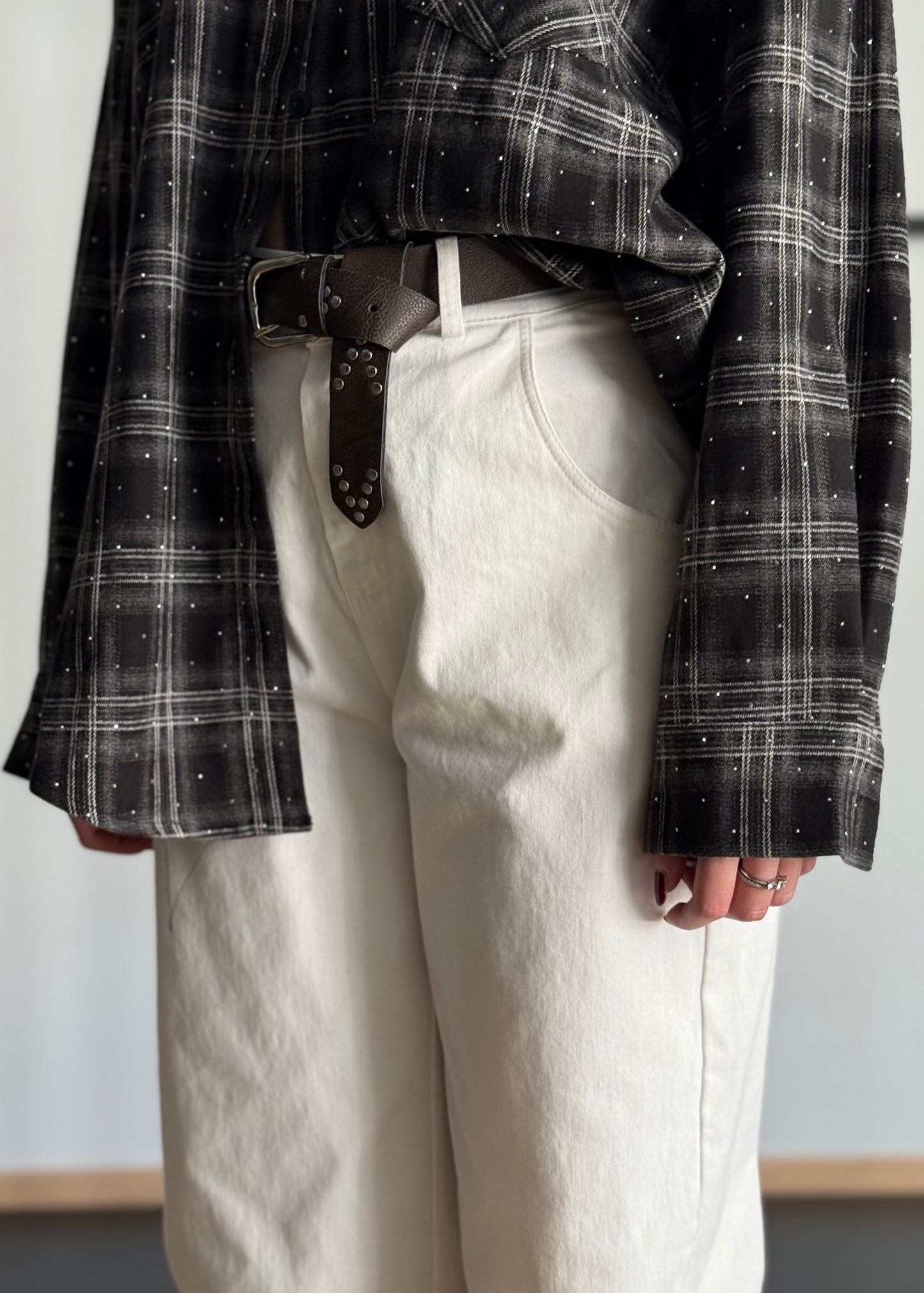 Pantalone balloon con cintura -ZAHJR