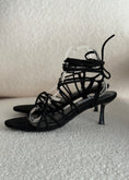 Carica l'immagine nel visualizzatore della galleria, Sandali lace-up THEVICE neri