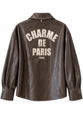 Carica l'immagine nel visualizzatore della galleria, Camicia effetto pelle “Charme de Paris” - PHILIALOFT
