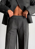 Carica l'immagine nel visualizzatore della galleria, Pantalone grigio a palazzo - PHILIALOFT