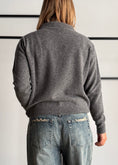 Carica l'immagine nel visualizzatore della galleria, Maglia polo grigio 100%lana - KONTATTO