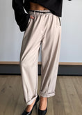 Carica l'immagine nel visualizzatore della galleria, Pantalone carrot con cintura - PHILIALOFT