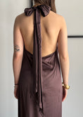 Carica l'immagine nel visualizzatore della galleria, Abito lungo KONTATTO con scollo halter