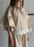 Carica l'immagine nel visualizzatore della galleria, Camicia KIKISIX con pizzo