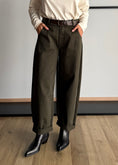 Carica l'immagine nel visualizzatore della galleria, Pantalone militare balloon con cintura - ZAHJR