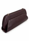 Carica l'immagine nel visualizzatore della galleria, Borsa clutch vino con tracolla