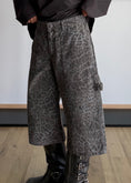 Carica l'immagine nel visualizzatore della galleria, Bermuda animalier in denim - KONTATTO