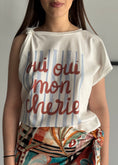 Carica l'immagine nel visualizzatore della galleria, T-shirt PHILIALOFT Oui Oui Mon Chéri
