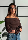Carica l'immagine nel visualizzatore della galleria, Maglia shiffer in misto lana -ZAHJR