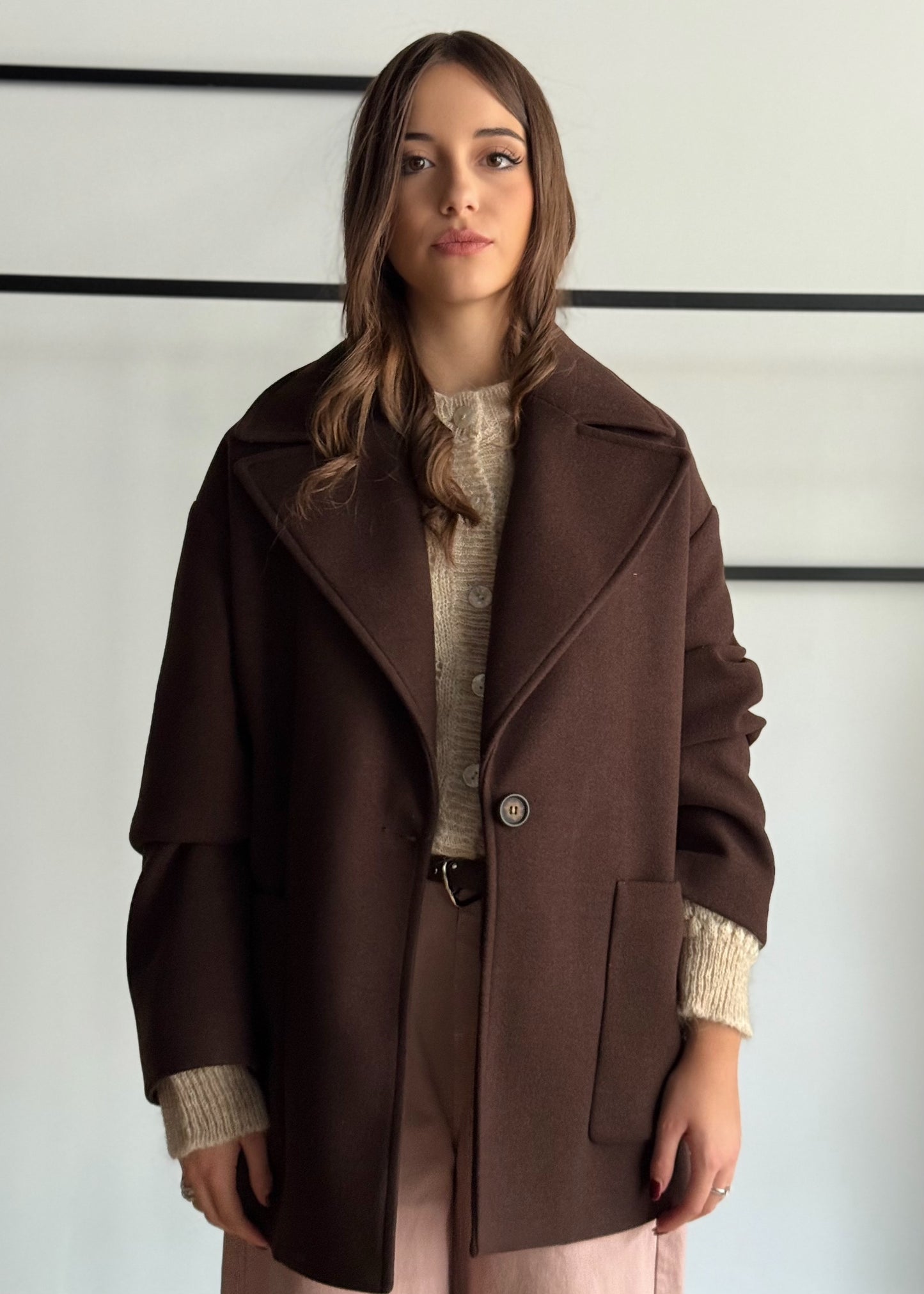 Cappotto monopetto -ZAHJR