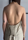 Carica l'immagine nel visualizzatore della galleria, Top halter PHILIALOFT beige