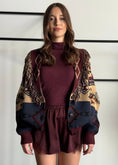 Carica l'immagine nel visualizzatore della galleria, Cardigan ZAHJR jacquard