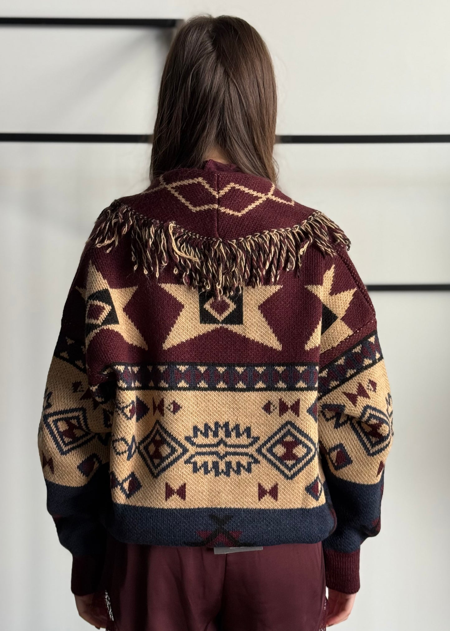 Cardigan ZAHJR jacquard