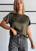 Carica l'immagine nel visualizzatore della galleria, T-shirt militare in satin - ZAHJR
