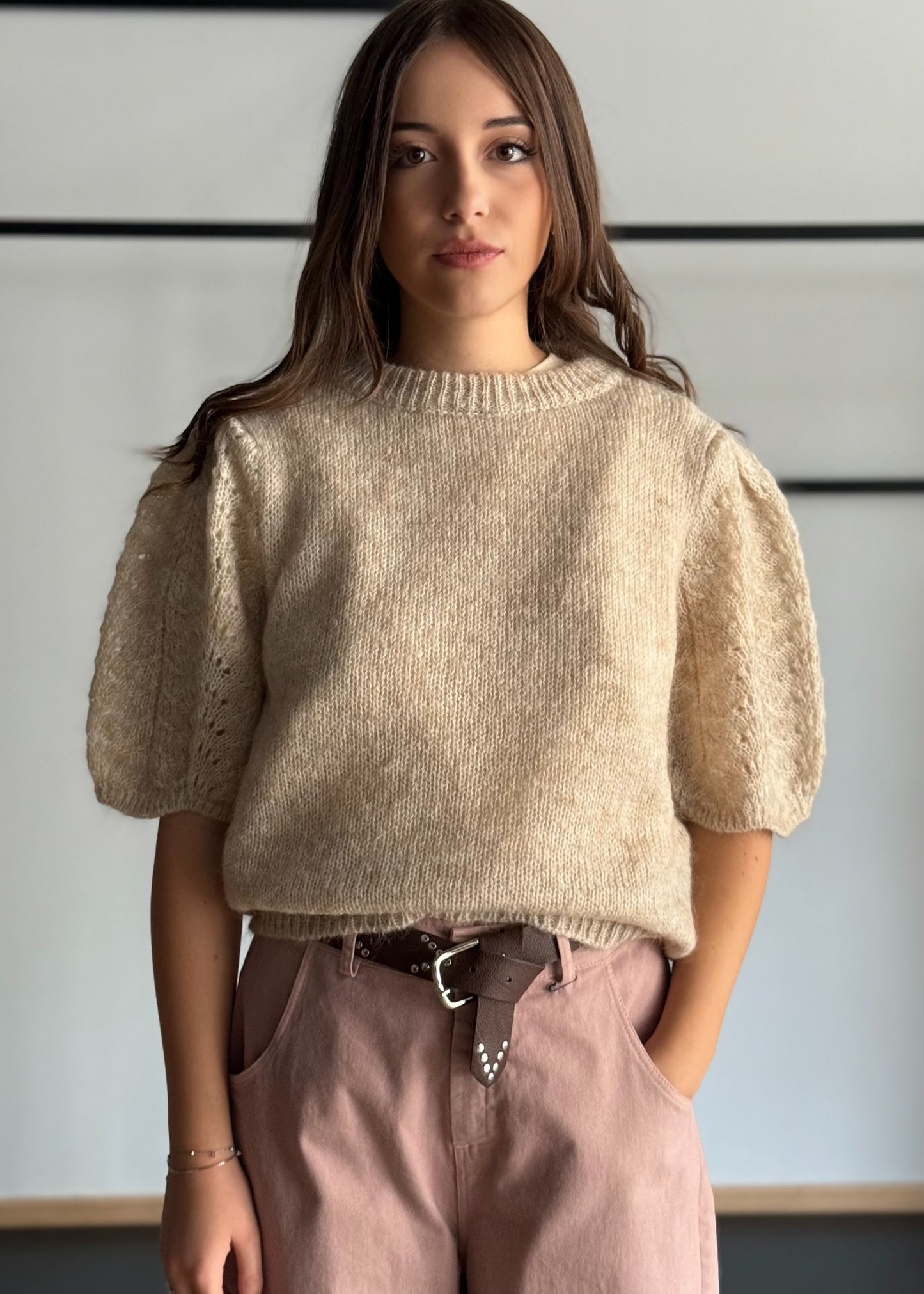 Maglia a maniche corte -KONTATTO