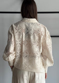 Carica l'immagine nel visualizzatore della galleria, Camicia ZAHJR in pizzo ricamato
