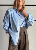 Carica l'immagine nel visualizzatore della galleria, Camicia oversize a righe