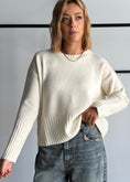 Carica l'immagine nel visualizzatore della galleria, Maglia latte 100% lana - ZAHJR