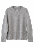 Carica l'immagine nel visualizzatore della galleria, Maglia grigio 100% lana - ZAHJR