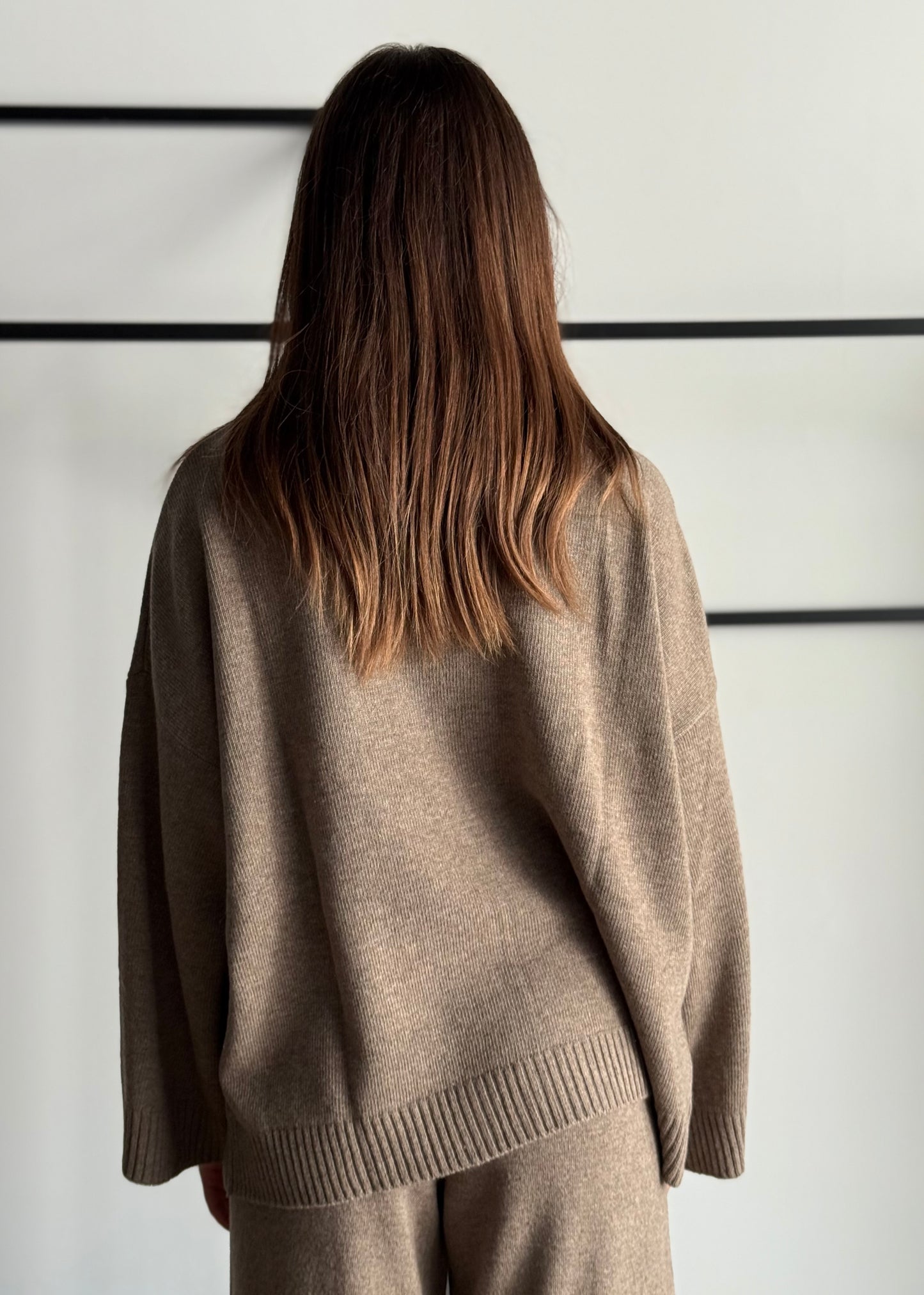 Maglia dolcevita oversize -KONTATTO