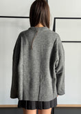 Carica l'immagine nel visualizzatore della galleria, Maglia over in misto lana -KONTATTO