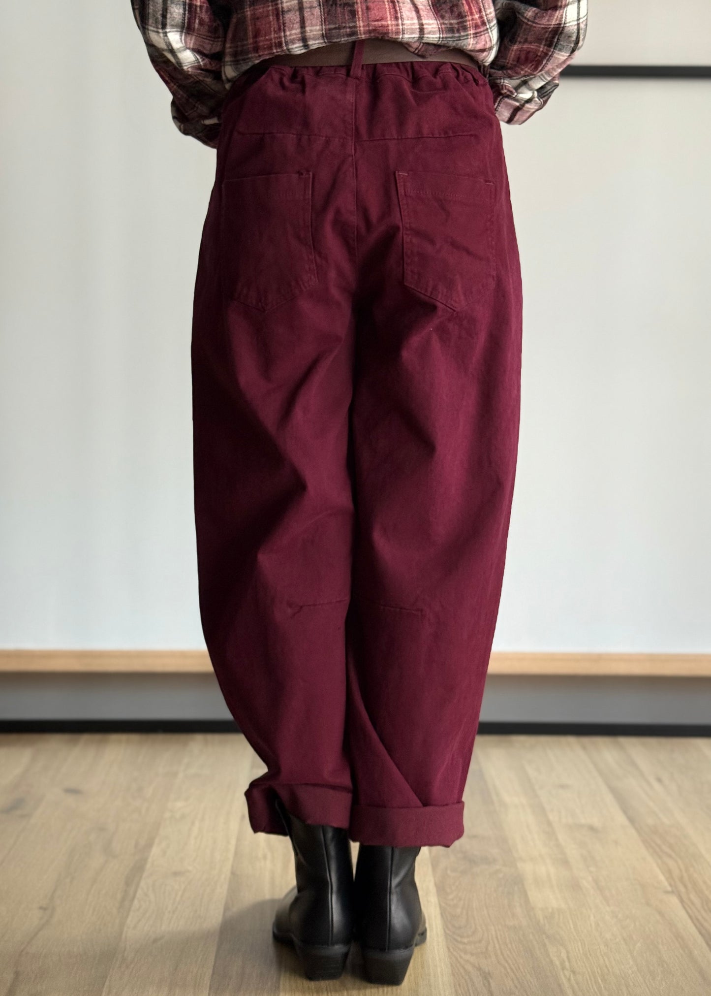 Pantalone balloon con cintura -ZAHJR
