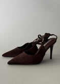 Carica l'immagine nel visualizzatore della galleria, Décolleté Slingback THEVICE in camoscio