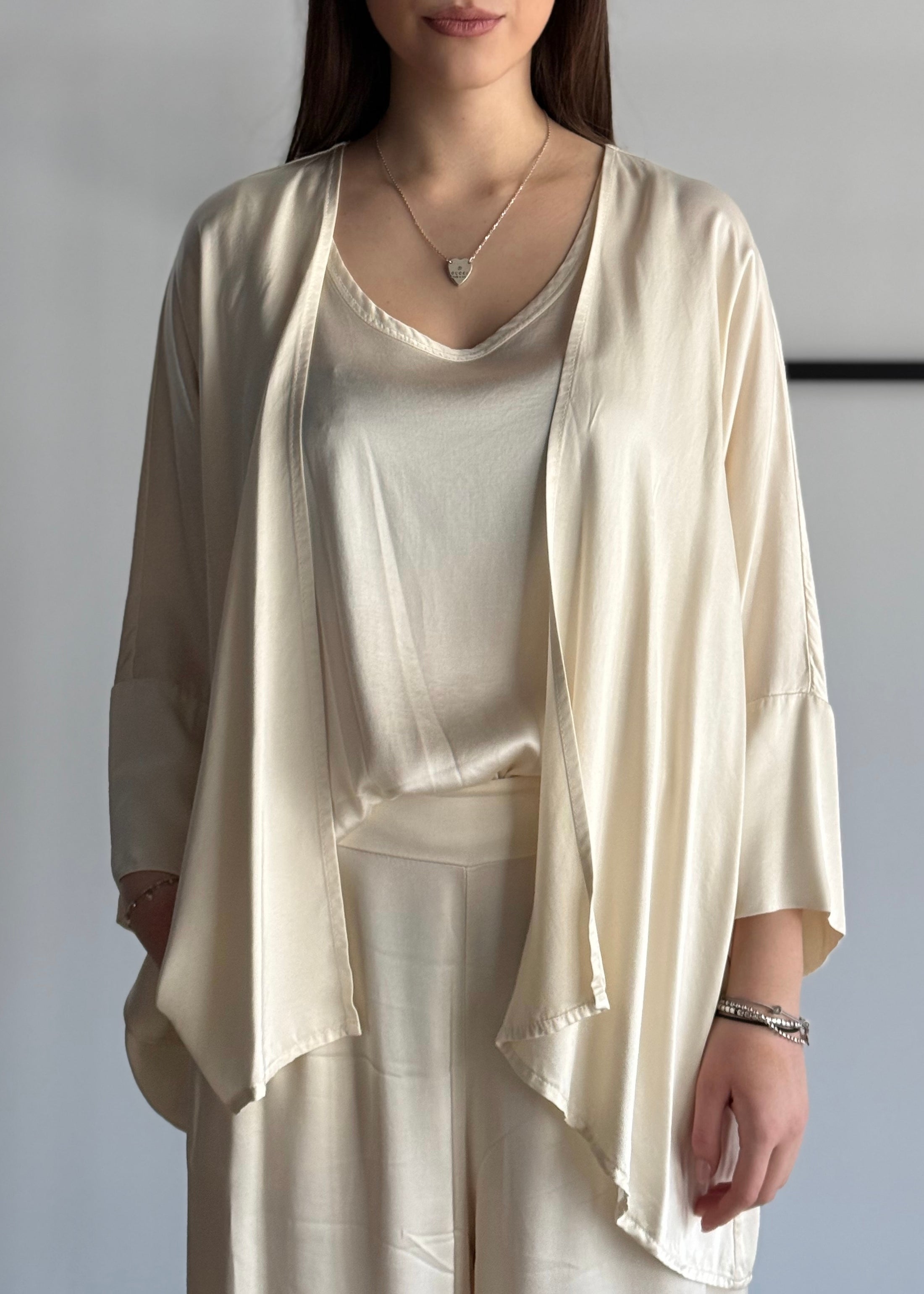 Kimono ZAHJR in raso