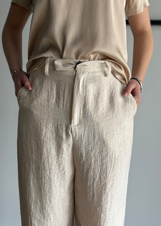 Pantalone PHILIALOFT in misto lino