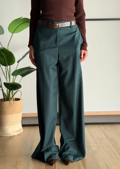 Pantaloni a palazzo con cintura -ZAHJR