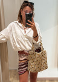 Carica l'immagine nel visualizzatore della galleria, Borsa Intreccio Boho con Perline Naturali
