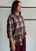 Carica l'immagine nel visualizzatore della galleria, Camicia in flanella a quadri oversize
